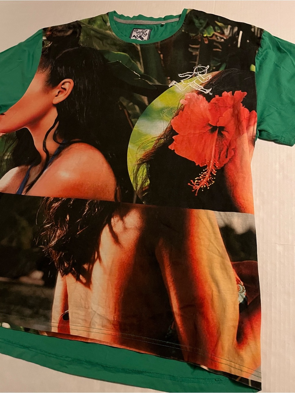 Play Cloths All Over Print Embroidered Running Jack 77 T-Shirt 2XL Pusha Hip Hop